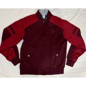 Eastern Mountain Sports Vintage Men Jacket Size L Burgundy Red